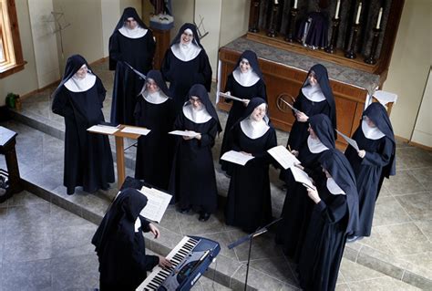 Silence is key to nuns' singing success