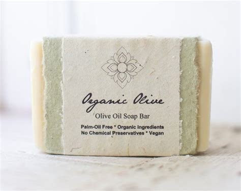 Organic Olive Oil Soap, Moisturizing, Unscented, Vegan, Palm Oil Free ...