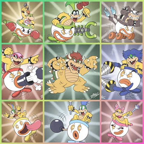 The Koopalings vs The Broodals | Mario Amino