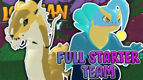 Full Starter Team! - Loomian Legacy PVP - YouTube