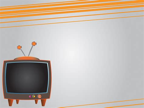 orange TV Powerpoint Templates - Orange, Technologies - Free PPT ...