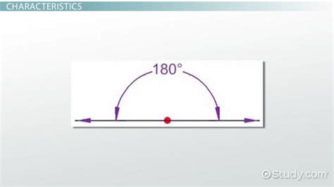 Straight Angle | Definition, Measure & Examples - Lesson | Study.com