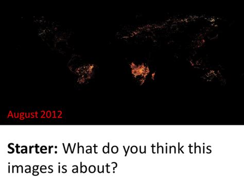 What are the causes of forest fires? | Teaching Resources