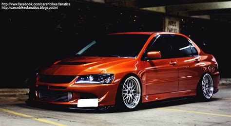 Modified Mitsubishi Lancer Evolution