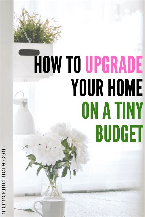 How to Do Home Improvement Projects on A Budget • Mama and More