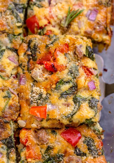 Easy Overnight Italian Breakfast Casserole - Baker by Nature