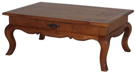 NES Furniture Fine Handcrafted Solid Mahogany Wood French Provincial Coffee Table - Walmart.com