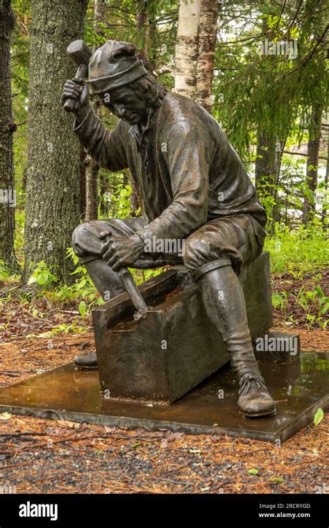 Saint Croix Island International Historic site in Calais Maine Stock ...