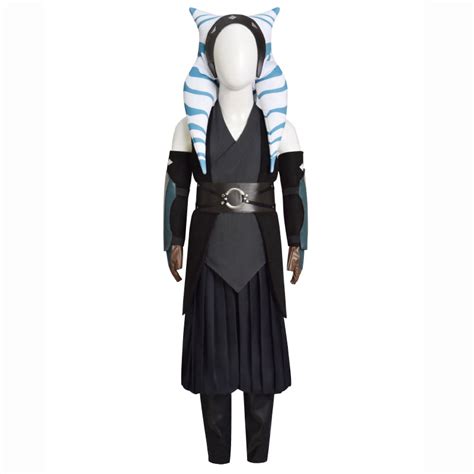 Kids Ahsoka Tano Costume Star Wars Ahsoka Halloween Costume Outfit Gir – Becostume