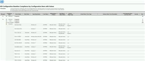 Baseline Reporting With Actual Values Output In Sccm Regarding Baseline ...