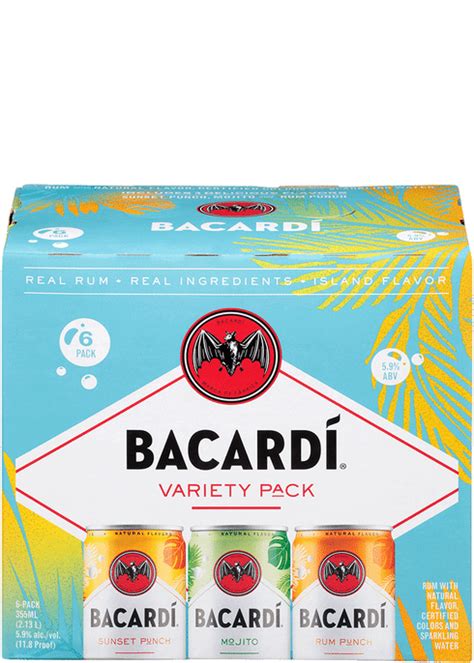 Bacardi Cocktails Variety Pack | Total Wine & More