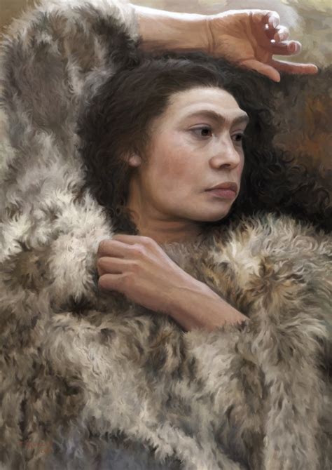 Resting (Neanderthal woman) by Renum63 on DeviantArt | Ancient humans ...