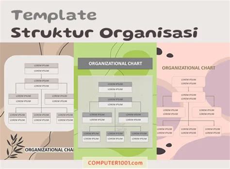 28+ Template Struktur Organisasi Excel & PowerPoint Gratis