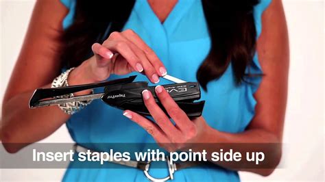 Staples One Touch Stapler Instruction Manual - rompixel