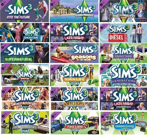 THE SIMS 3 + ALL Expansion Packs Steam PC (FULL GAME) Read the ...