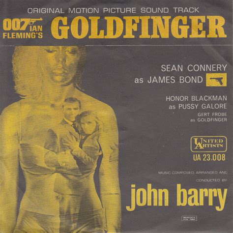 Goldfinger (Original Motion Picture Soundtrack) | Discogs