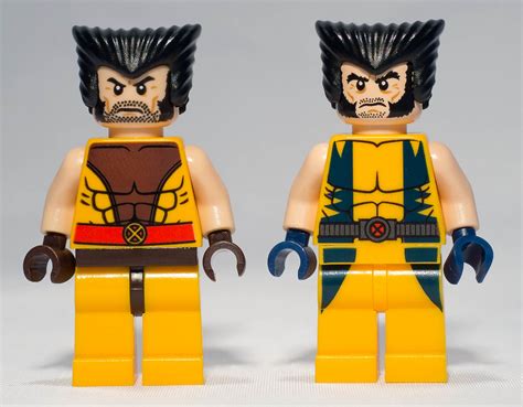 Lego Wolverine Minifigure Comparison | Review Lego 76022 Cli… | Flickr