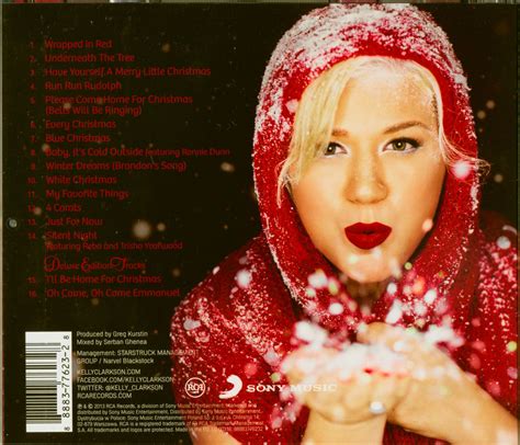 Kelly Clarkson CD: Wrapped In Red (CD, Deluxe Edition) - Bear Family ...