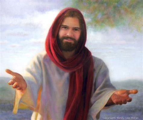 Jesus Smiling | Jesus smiling, Miracles of jesus, God is real