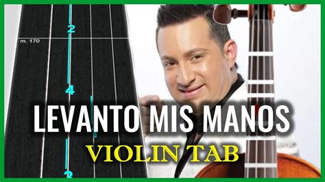 LEVANTO MIS MANOS - Violin Tutorial Fácil TAB - Cómo Tocar ALABANZAS en ...