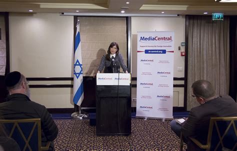 Pre-Paris Peace Conference: Briefing with Tzipi Hotovely, Deputy Minister of Foreign Affairs ...