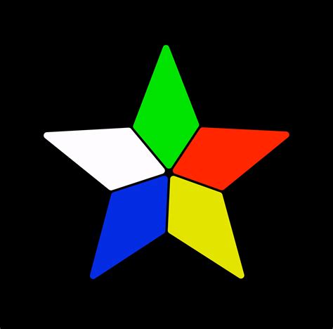 Druze religion symbol icon. Druze vector icon. five colors star vector ...