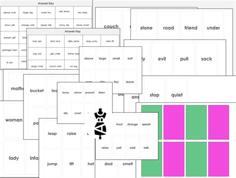 Synonym Matching Game | Made By Teachers