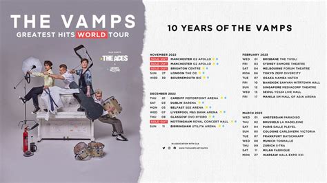 The Vamps Tickets, 2023 Concert Tour Dates & Details | Bandsintown