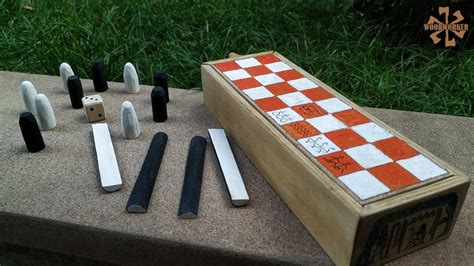 Senet Ancient Egyptian Board Game Wooden Board Game - Etsy