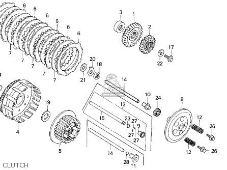 Honda Trx250r Fourtrax 250r 1988 (j) Usa parts list partsmanual partsfiche