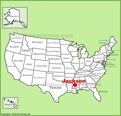 Jackson Maps | Mississippi, U.S. | Discover Jackson with Detailed Maps