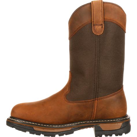 Men's Rocky Ride Insulated Waterproof Work Boots, FQ0002867