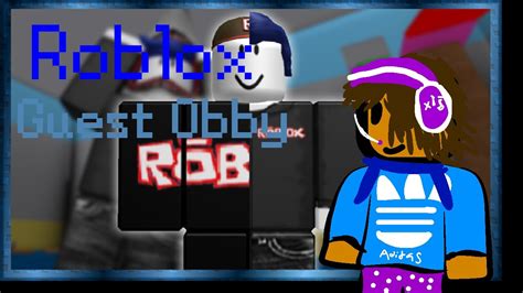 First Roblox Video! - Roblox: Guest Obby {Sugar} - YouTube