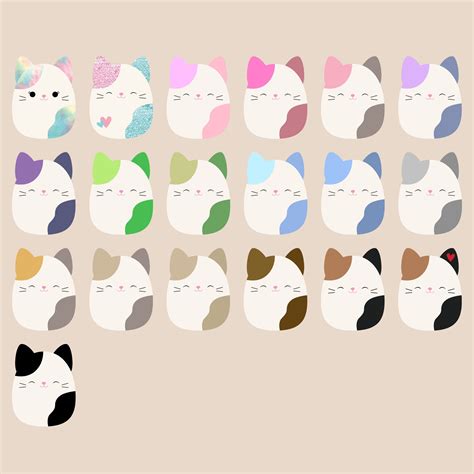 19 Squishmallows Cat PNG Clipart Images With Transparent - Etsy Australia