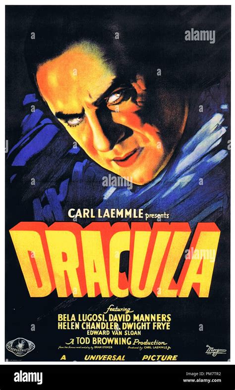 Bela Lugosi "Dracula" 1931 Universal Poster File Reference # 31386 772THA Stock Photo - Alamy