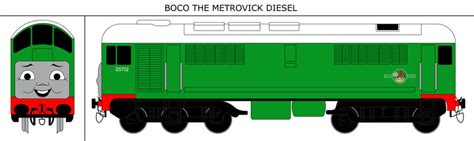 BoCo the Metrovick Diesel Portrait by MikeD57s on DeviantArt