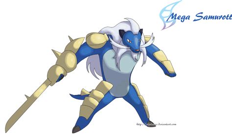 Mega Samurott by AlphaXXI on DeviantArt | Game character design, Mega ...