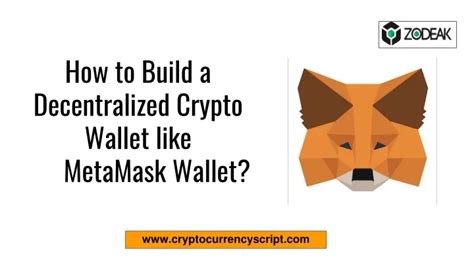 PPT - How to Build a Decentralized Crypto Wallet like MetaMask Wallet_ PowerPoint Presentation ...