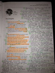 15 Emigree poem ideas | gcse poems, gcse english literature, poem analysis