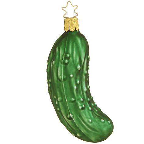 Pickle Legendary Glass Ornament