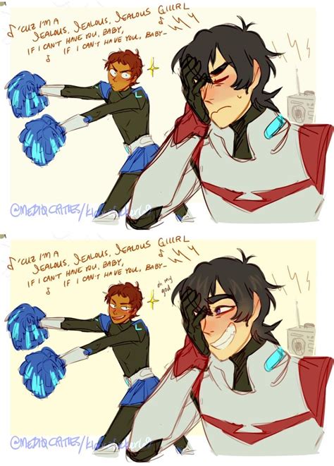 This is so cute omg also it has come to my knowledge that both Keith and Lance's VA can sing if ...