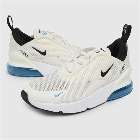 Kids Boys Junior White Nike Air Max 270 Trainers | schuh