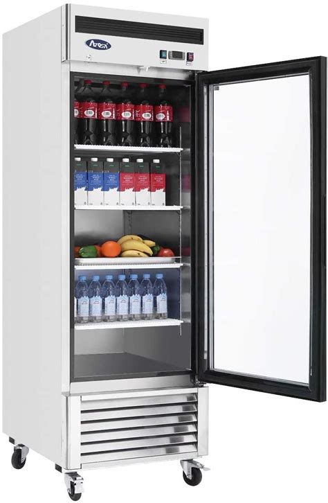 Commercial Glass Door Refrigerator, Atosa Single Door Beverage Showcase ...