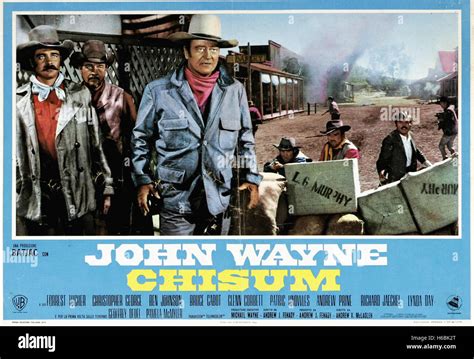 Chisum - Movie Poster Stock Photo - Alamy