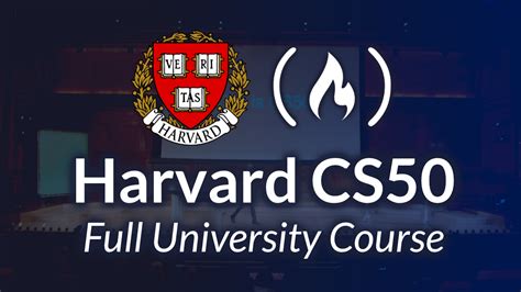 Harvard CS50 – Free Computer Science University Course