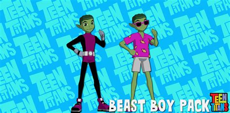 Teen Titans Pack 4: Beast Boy FOR XPS by ASideOfChidori on DeviantArt