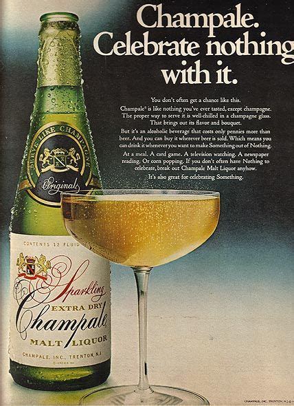 Champale Malt Liquor. Vintage Food, Vintage Humor, Vintage Recipes, Vintage Ads, Print ...