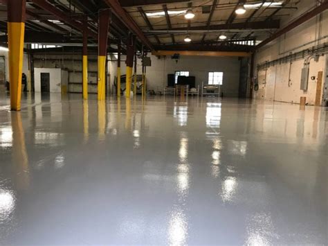 EPOXY URETHANE FLOOR COATING – A RECENT PROJECT