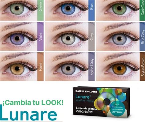 LENTES DE CONTACTO ESTETICOS LUNARE – Global Visión