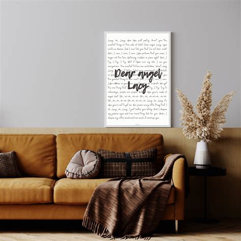 Lacy GUTS Poster Olivia Rodrigo Lyrics Poster Olivia Rodrigo - Etsy